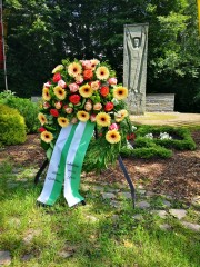 Kranzniederlegung am Ehrenmal