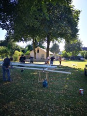 Arbeitseinsatz auf dem Schützenplatz