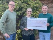 Spendenübergabe Hutsammlung
