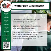 Wetter zum Schützenfest
