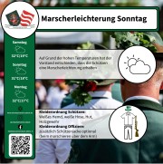Marscherleichterung Sonntag
